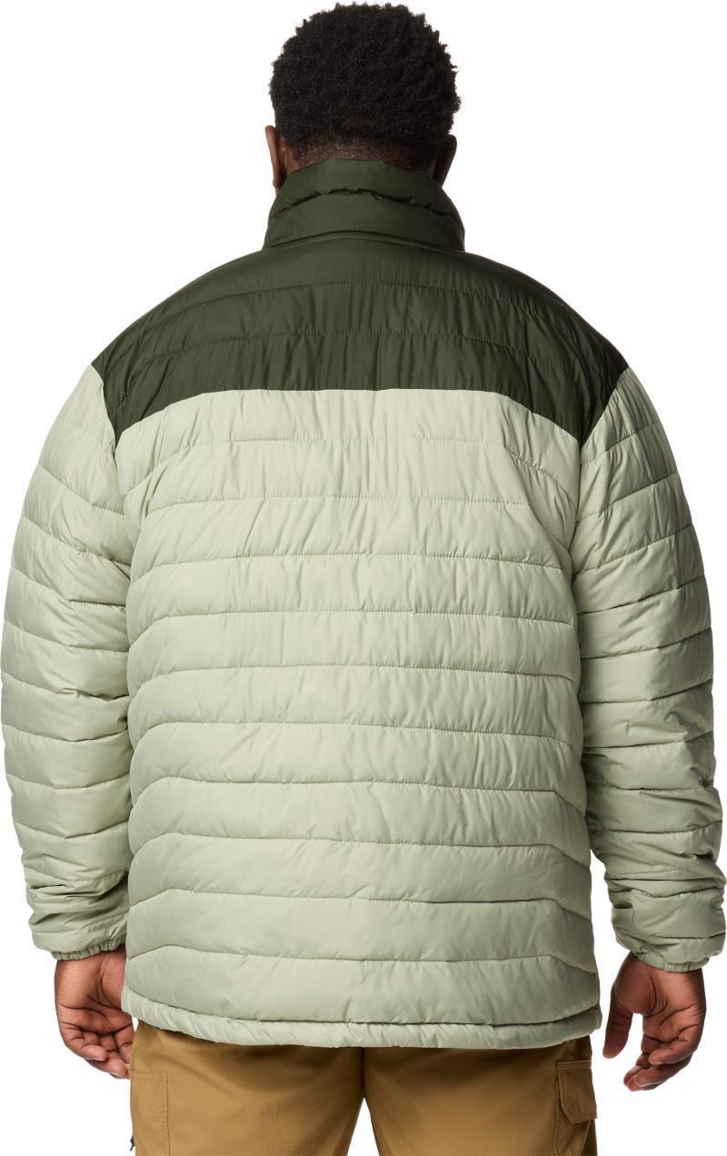 Powder Lite II Jacket, Extended - Mens - safari / greenscape 1