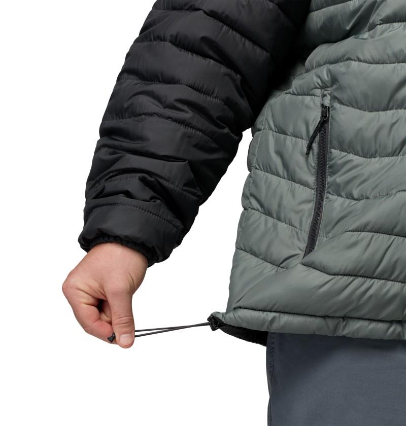 Powder Lite II Jacket, Extended - Mens - sedona sage / shark 1