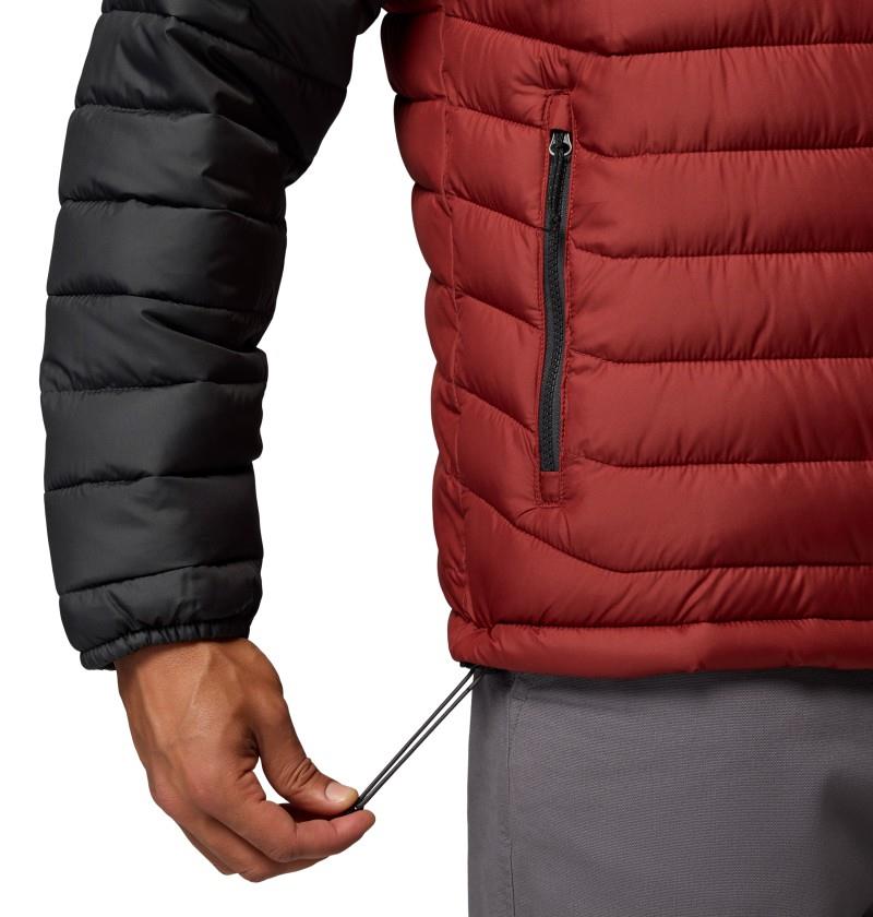 Powder Lite II Jacket, Tall - Mens - red oxide / shark 1