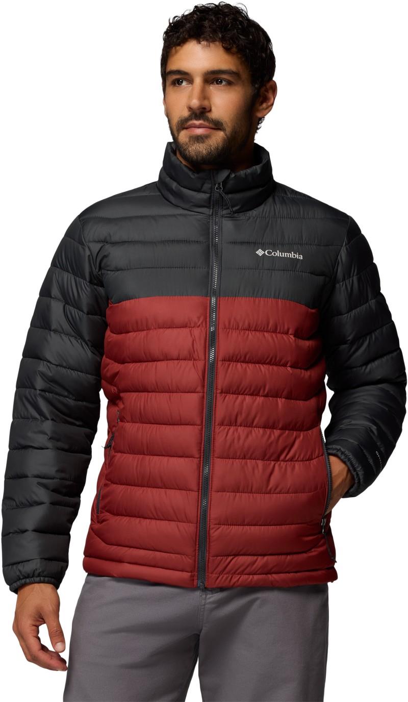 Powder Lite II Jacket, Tall - Mens - red oxide / shark 1