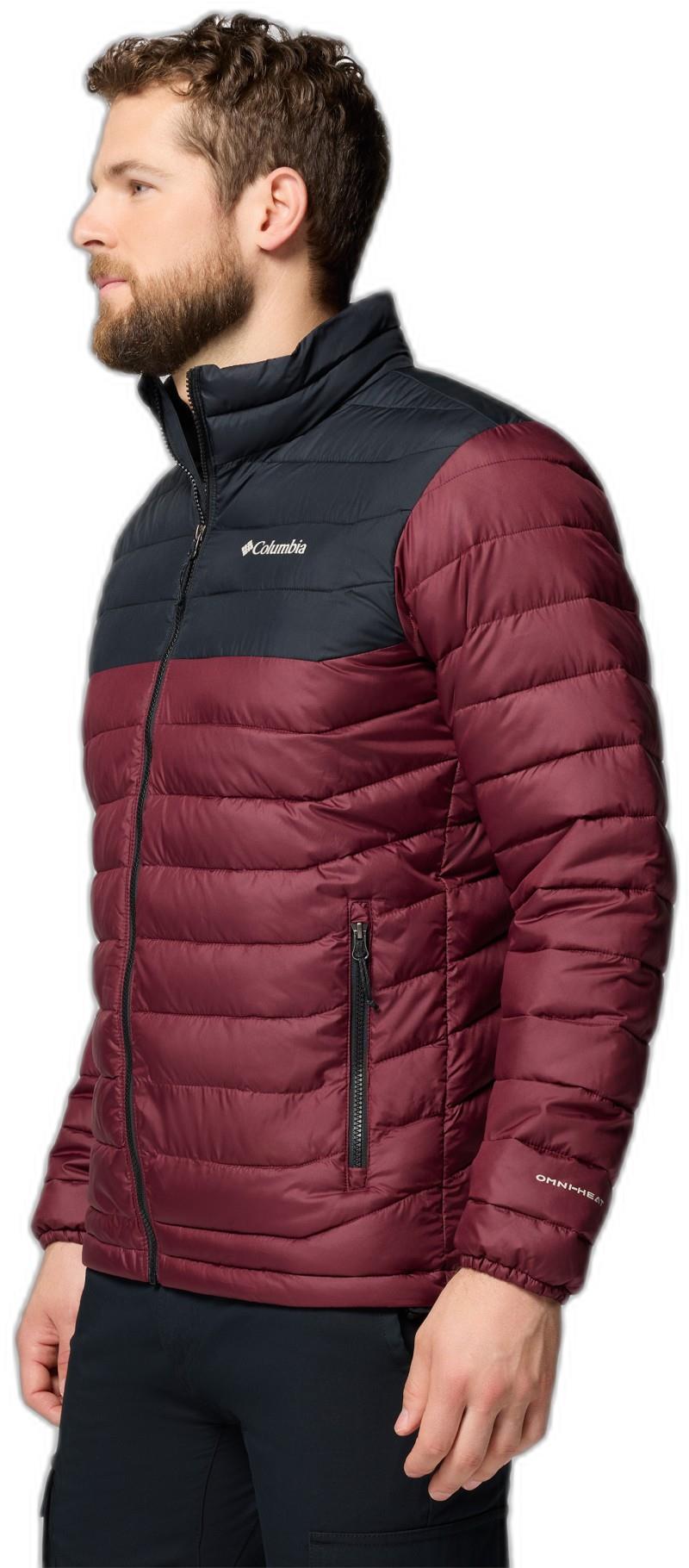 Powder Lite II Jacket, Tall - Mens - rich wine / black 1