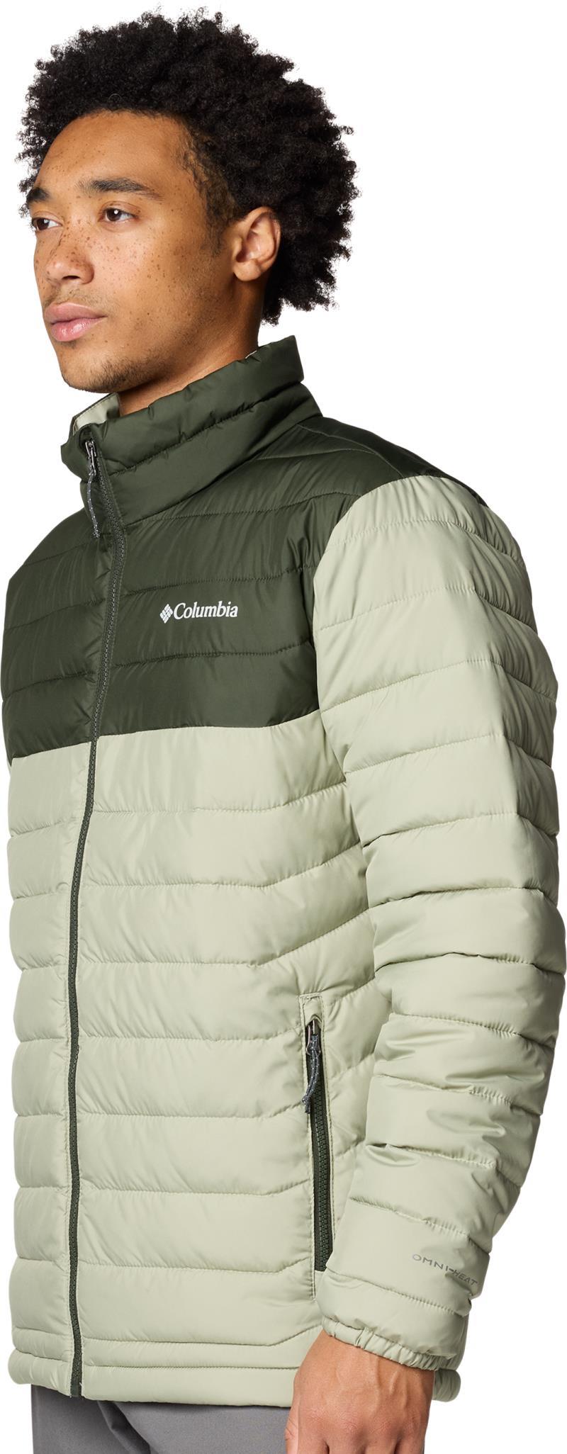 Powder Lite II Jacket, Tall - Mens - safari / greenscape 1