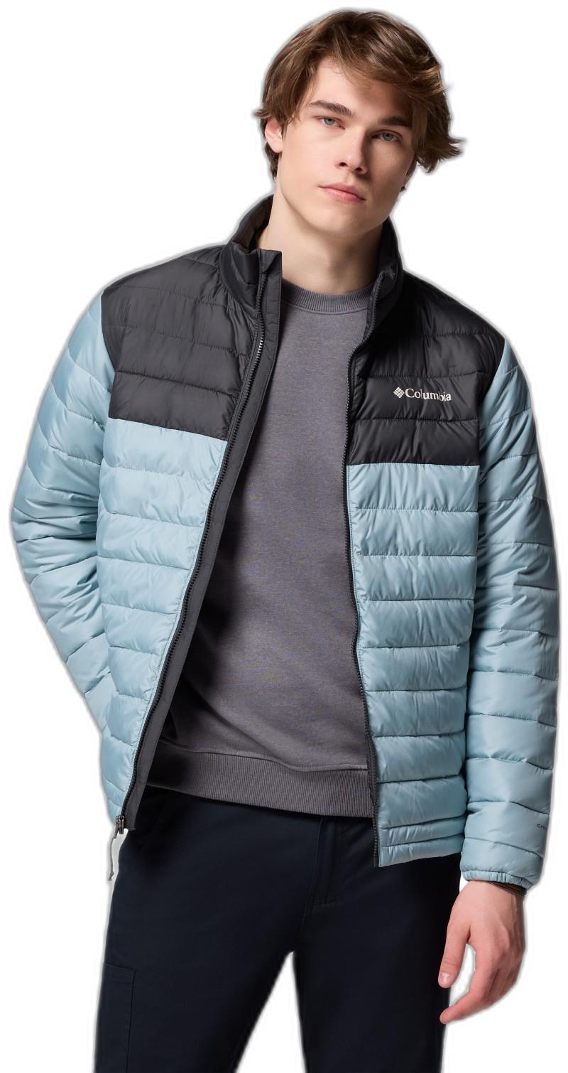 Powder Lite II Jacket - Mens - crushed blue / shark 1