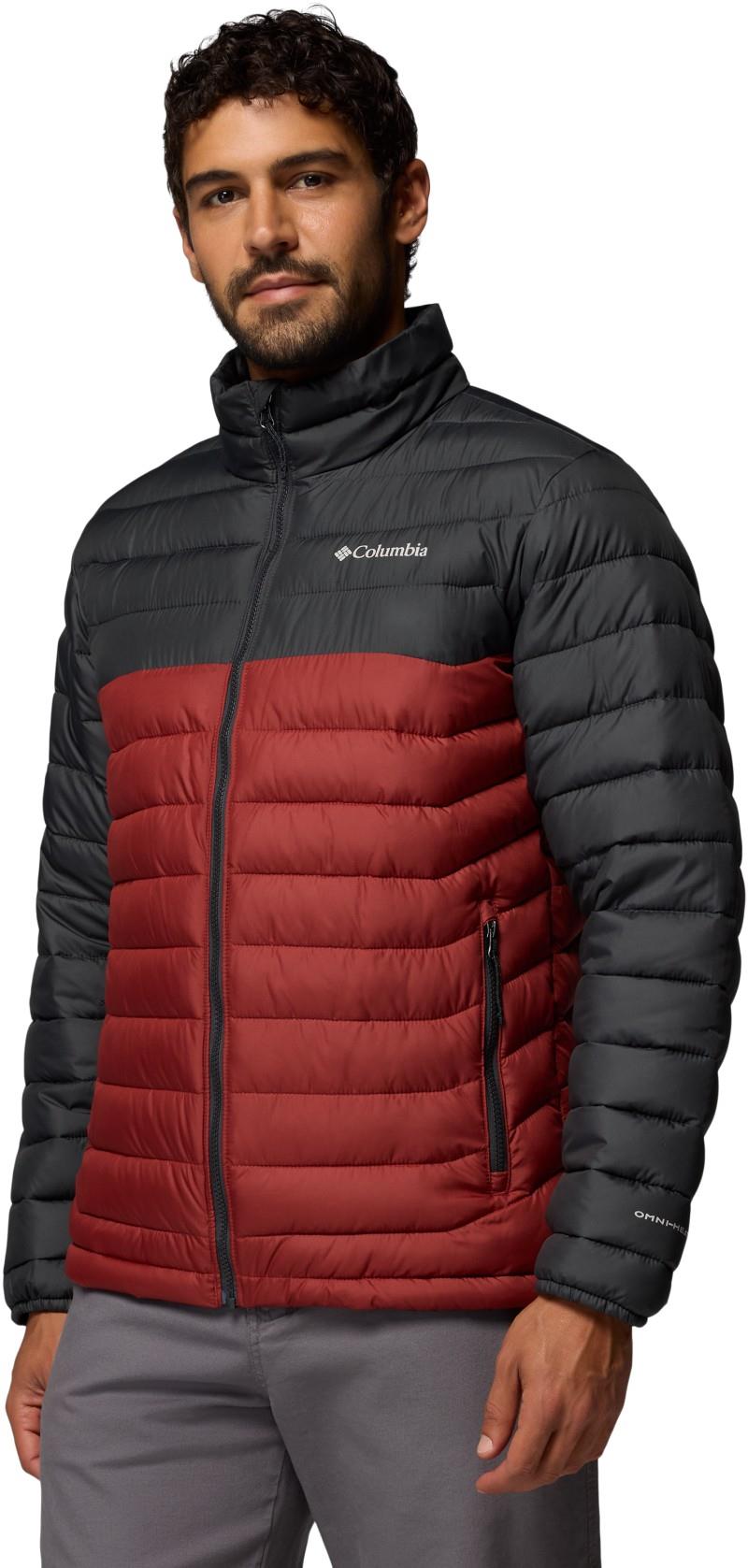 Powder Lite II Jacket - Mens - red oxide / shark 1