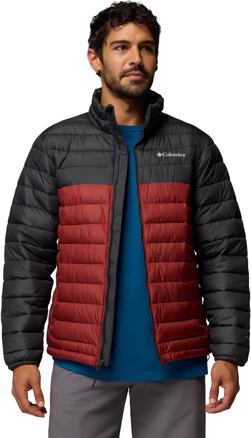 Powder Lite II Jacket - Mens - red oxide / shark 1