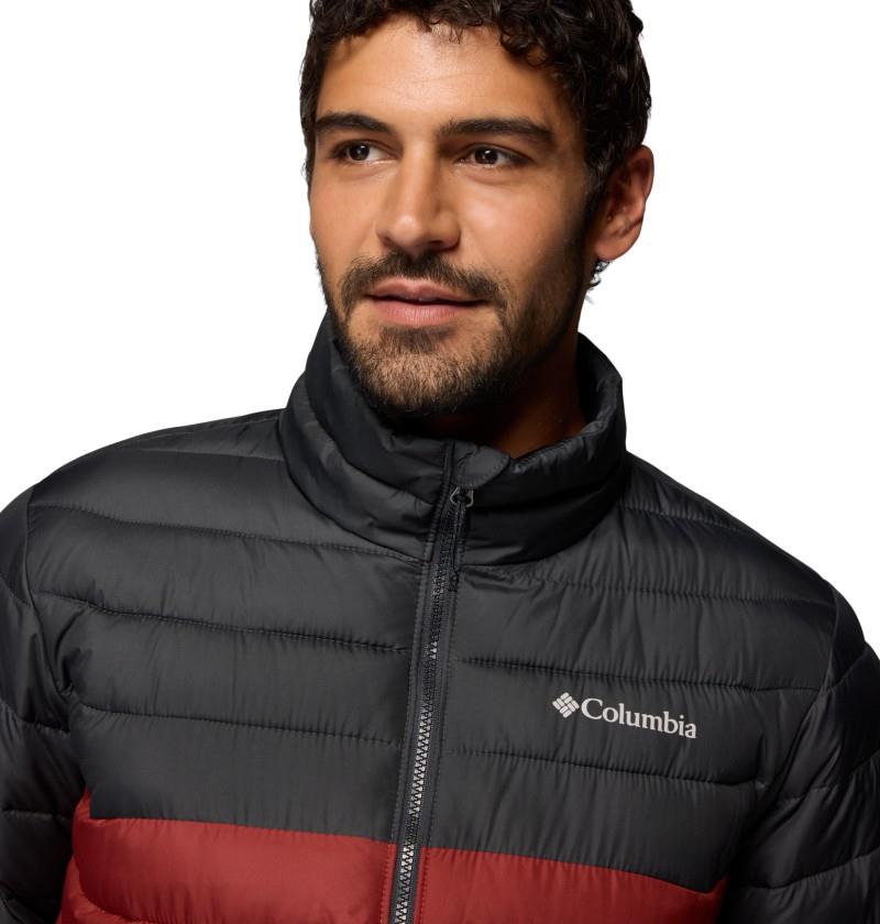 Powder Lite II Jacket - Mens - red oxide / shark 1