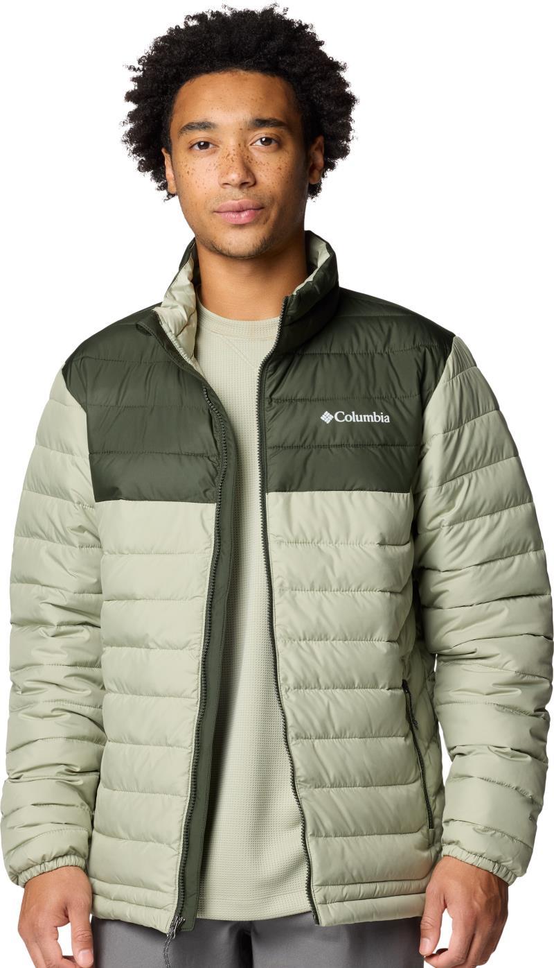 Powder Lite II Jacket - Mens - safari / greenscape 1