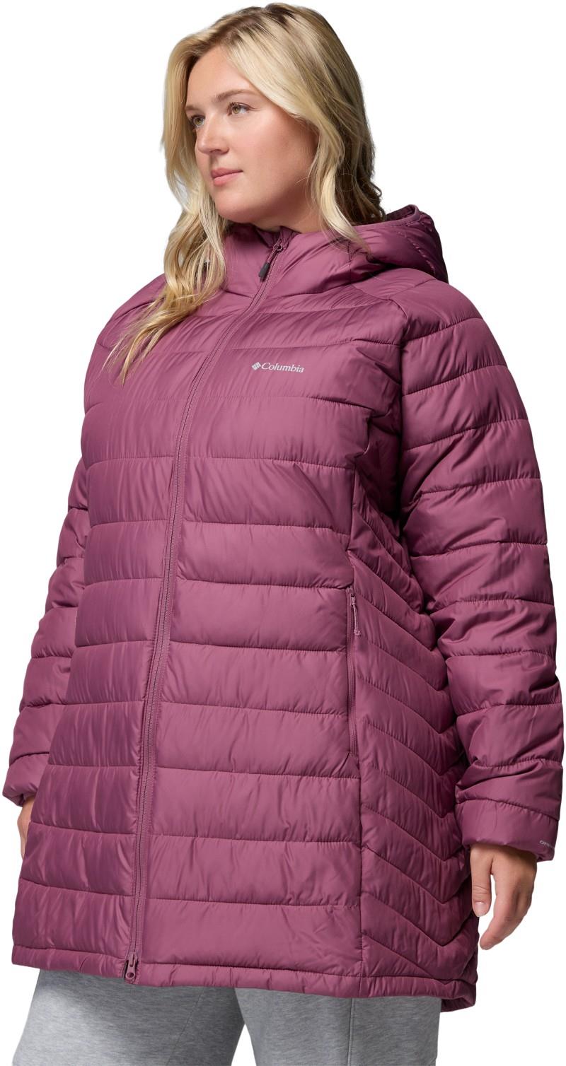 Powder Lite II Mid Jacket, Extended - Womens - antique mauve 1