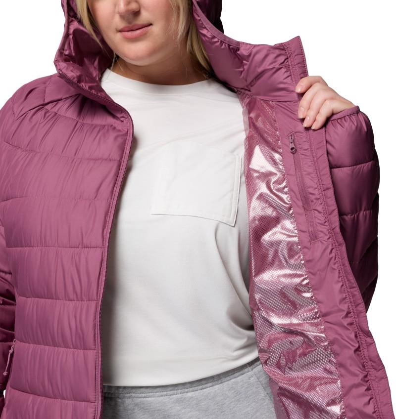 Powder Lite II Mid Jacket, Extended - Womens - antique mauve 1