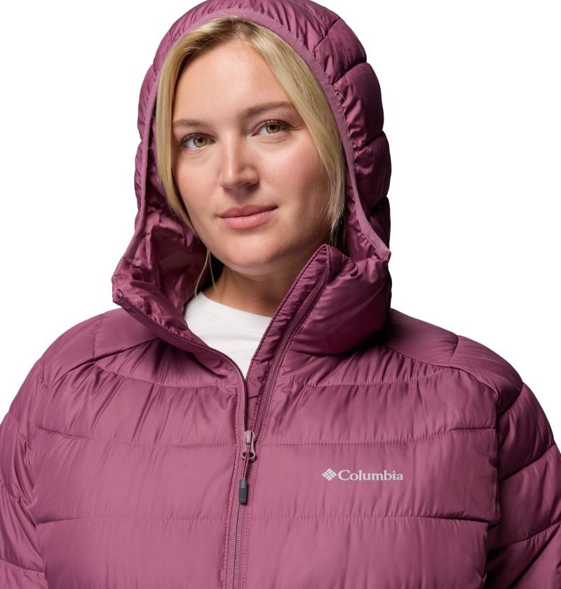 Powder Lite II Mid Jacket, Extended - Womens - antique mauve 1