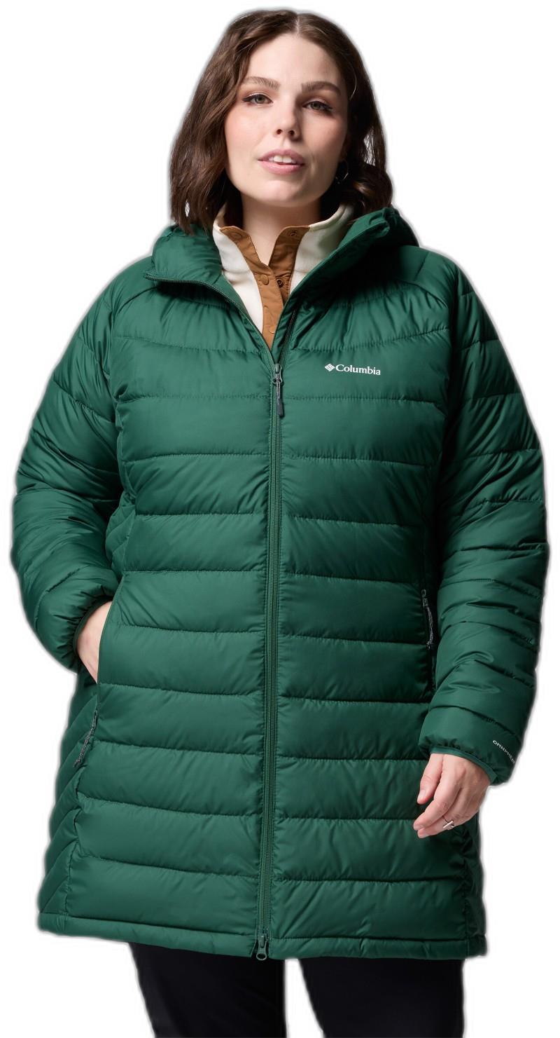 Powder Lite II Mid Jacket, Extended - Womens - rain forest 1