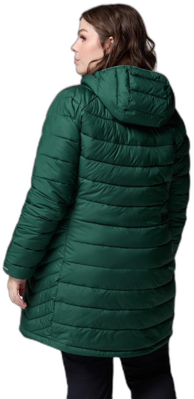 Powder Lite II Mid Jacket, Extended - Womens - rain forest 1