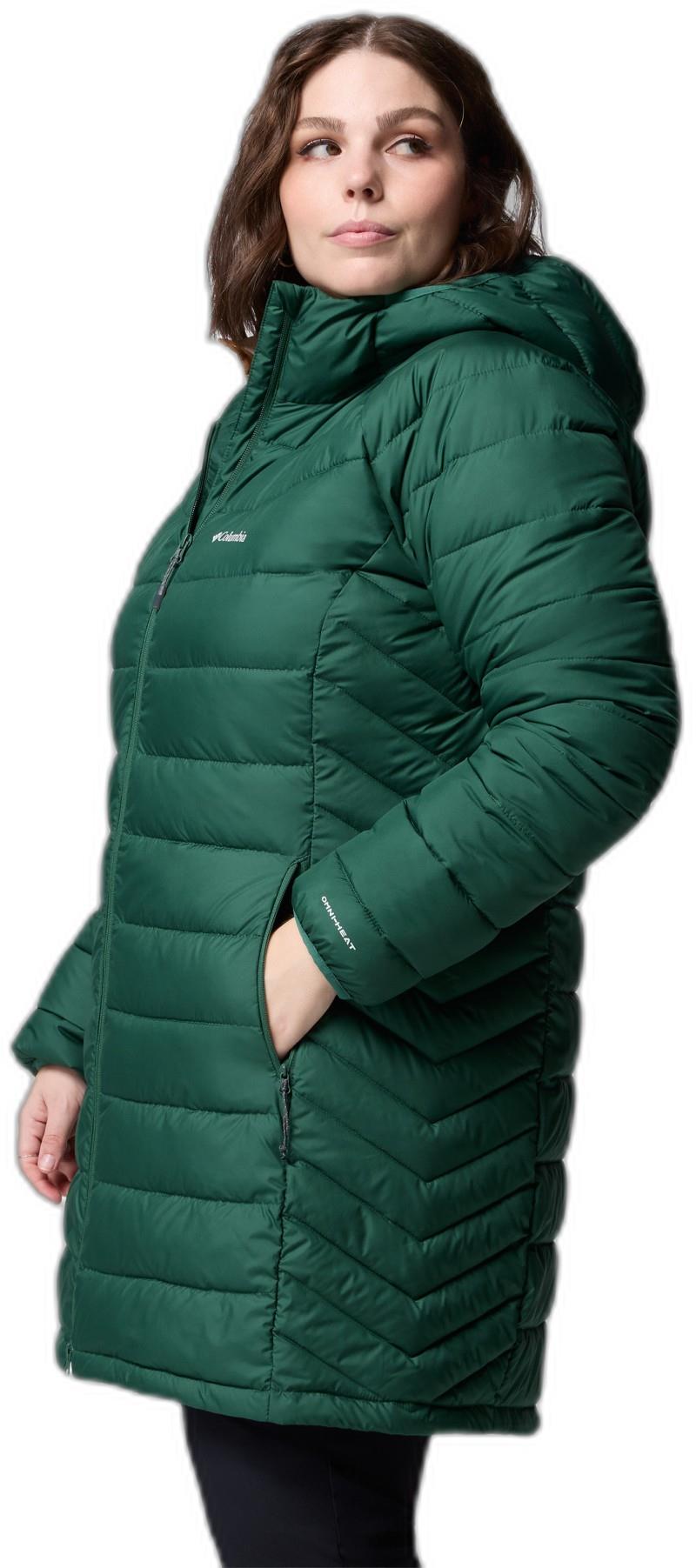 Powder Lite II Mid Jacket, Extended - Womens - rain forest 1