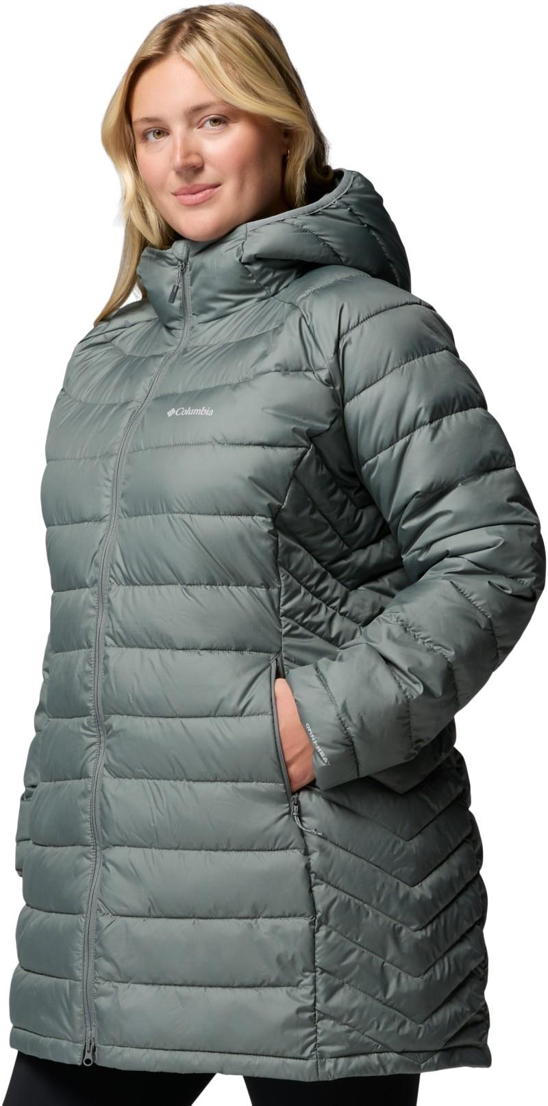 Powder Lite II Mid Jacket, Extended - Womens - sedona sage 1