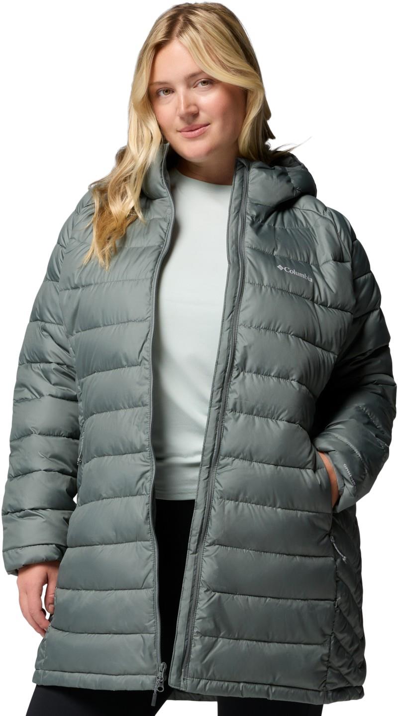 Powder Lite II Mid Jacket, Extended - Womens - sedona sage 1