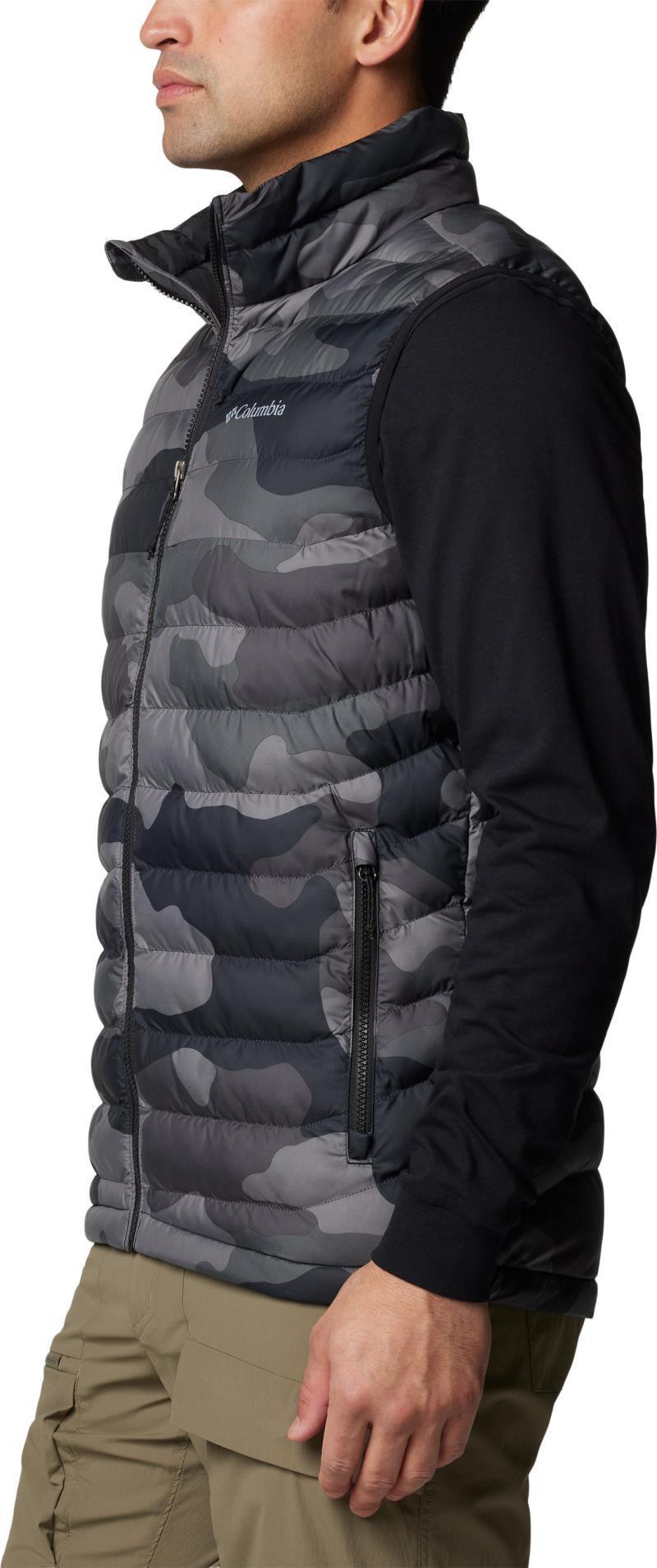 Powder Lite II Printed Vest - Mens - Black Mod Camo Print 8