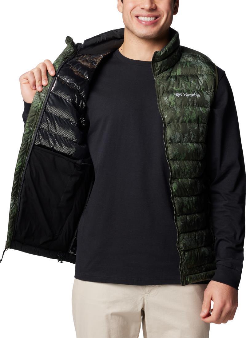 Powder Lite II Printed Vest - Mens - Greenscape Timberwild Print 4