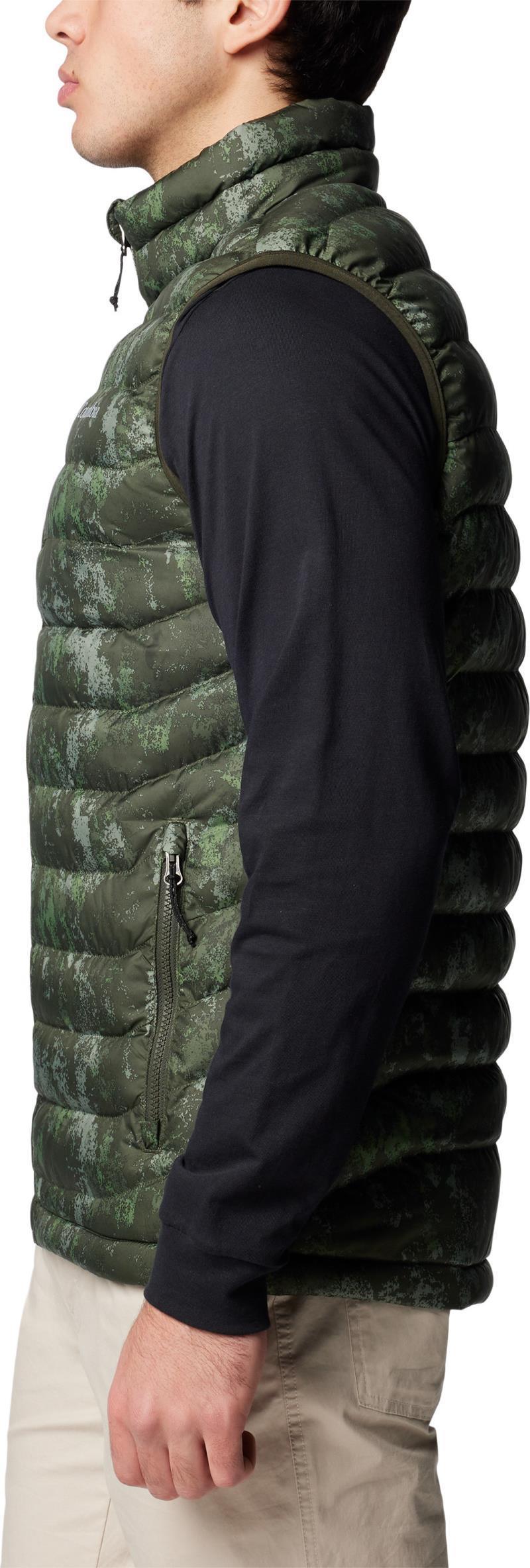 Powder Lite II Printed Vest - Mens - Greenscape Timberwild Print 7