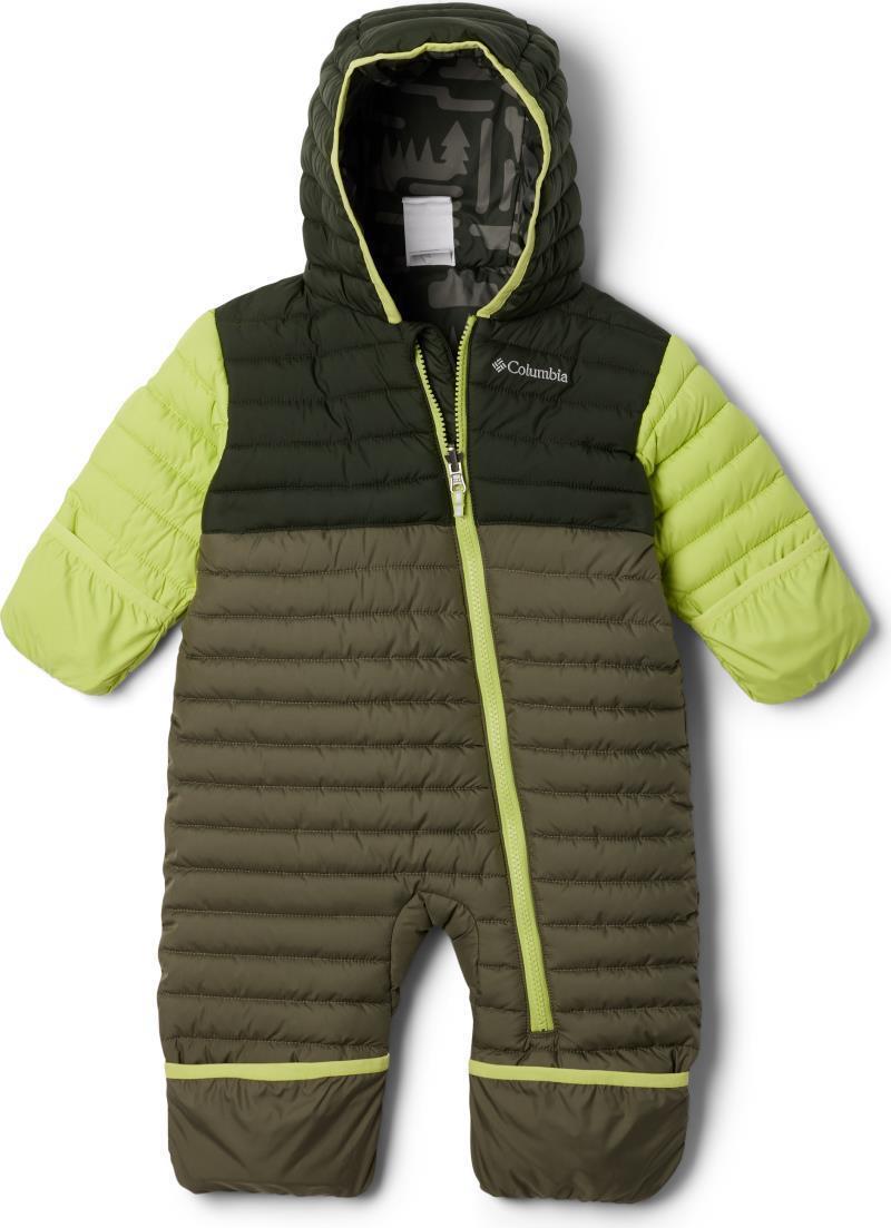 Powder Lite II Reversible Bunting - Infant - Stone Green / Greenscape / Voltage 5