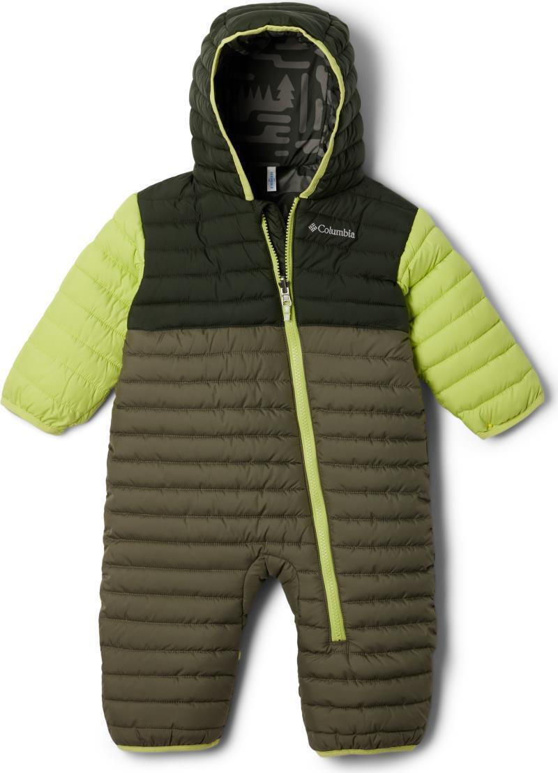 Powder Lite II Reversible Bunting - Infant - Stone Green / Greenscape / Voltage 1