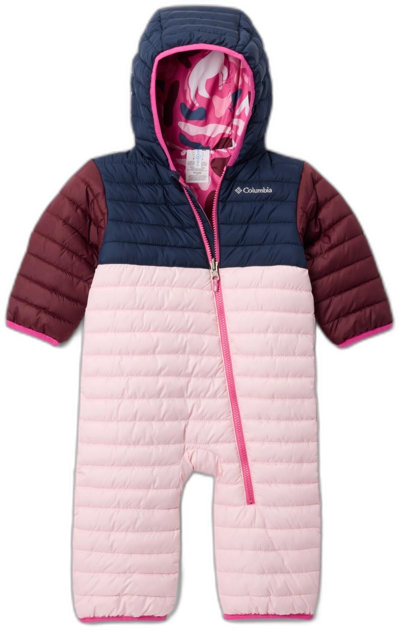 Powder Lite II Reversible Bunting - Infant - satin pink / collegiate navy / rich wine 1