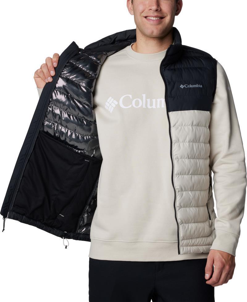 Powder Lite II Vest, Tall - Mens - Dark Stone / Black 3