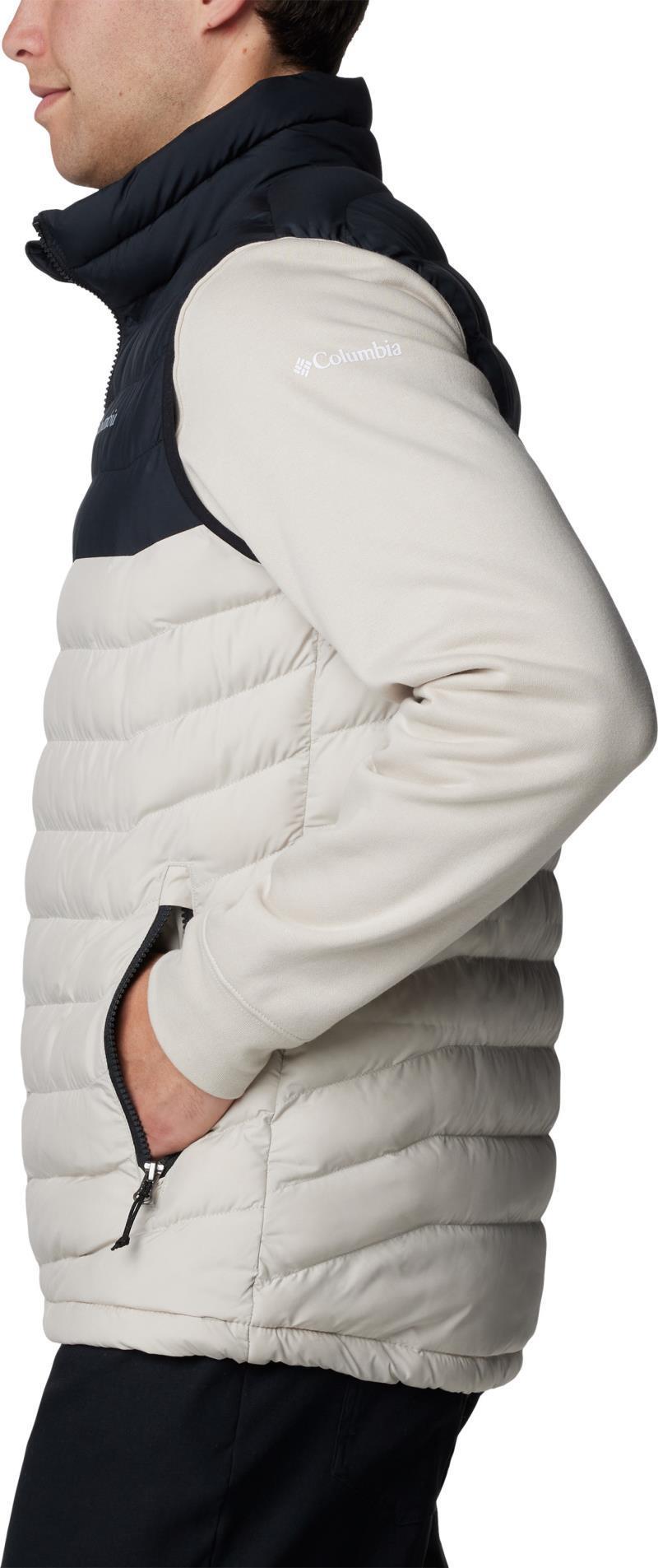 Powder Lite II Vest, Tall - Mens - Dark Stone / Black 8