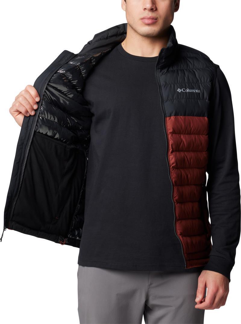 Powder Lite II Vest, Tall - Mens - Spice / Black 4