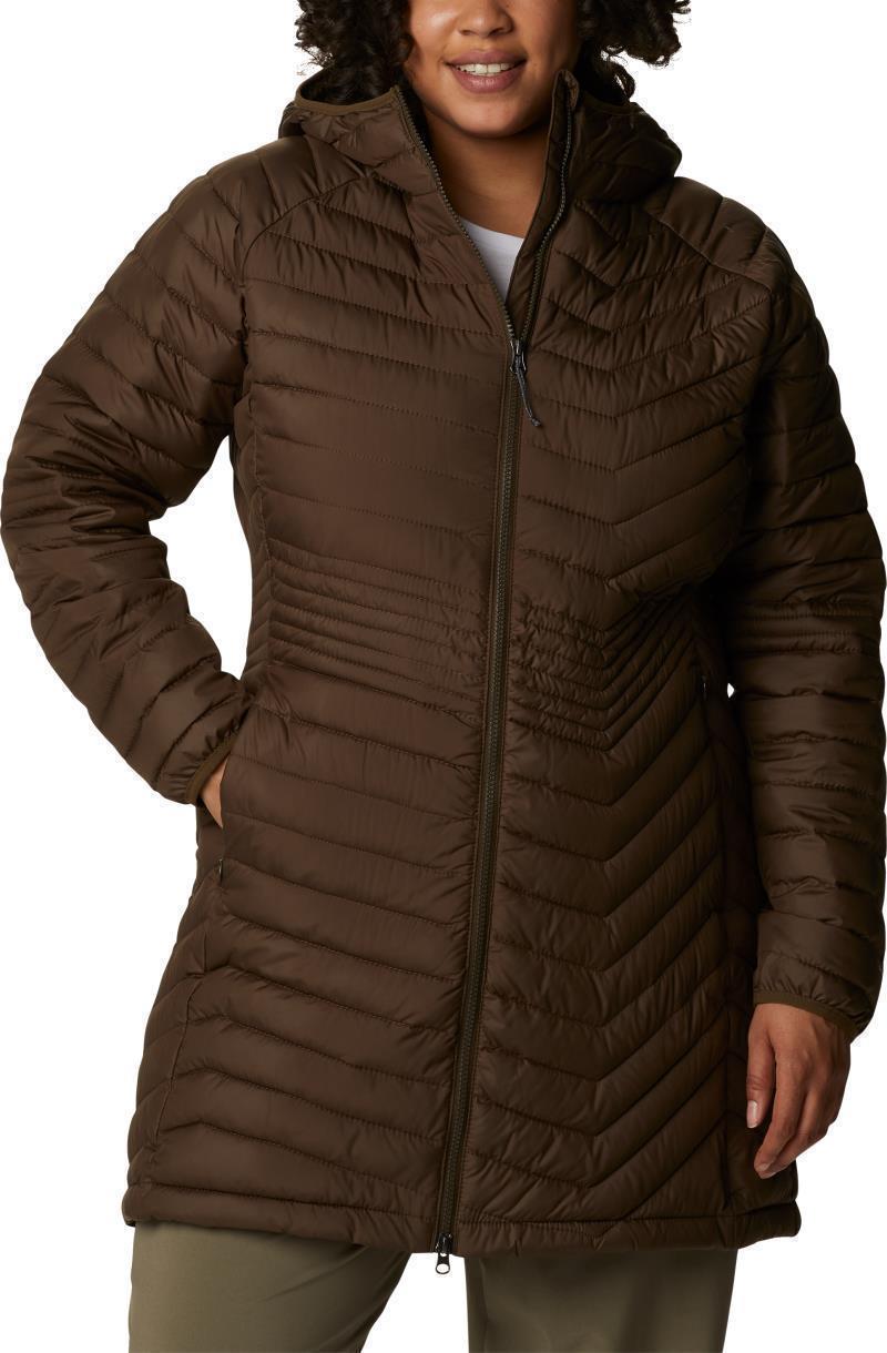 Powder Lite Mid Jacket - Plus - Womens - Olive Green 1