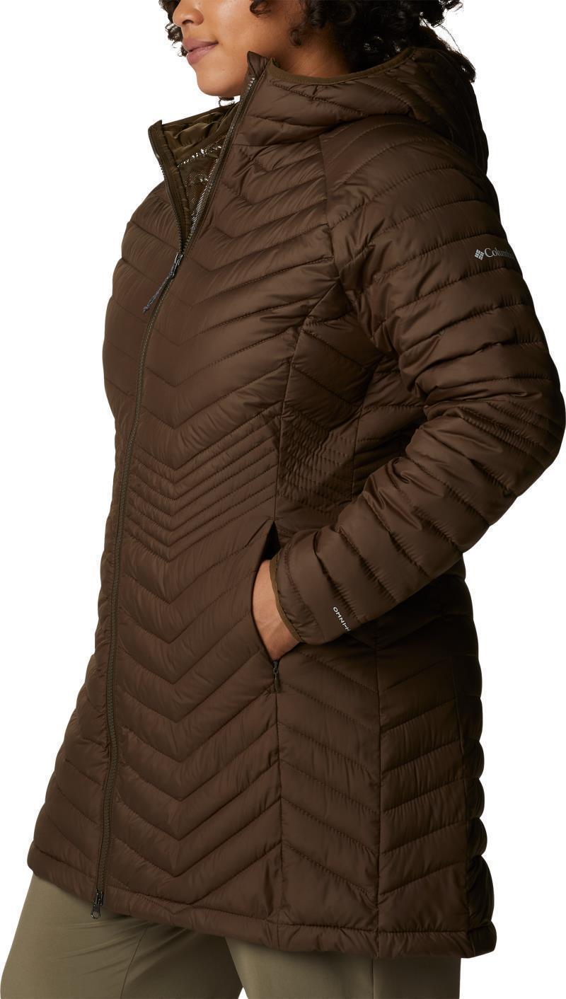 Powder Lite Mid Jacket - Plus - Womens - Olive Green 5