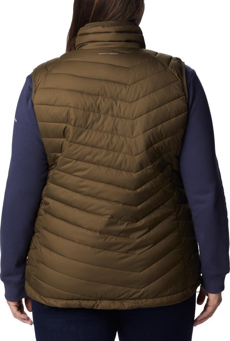 Powder Lite Vest - Plus - Womens - Olive Green 2