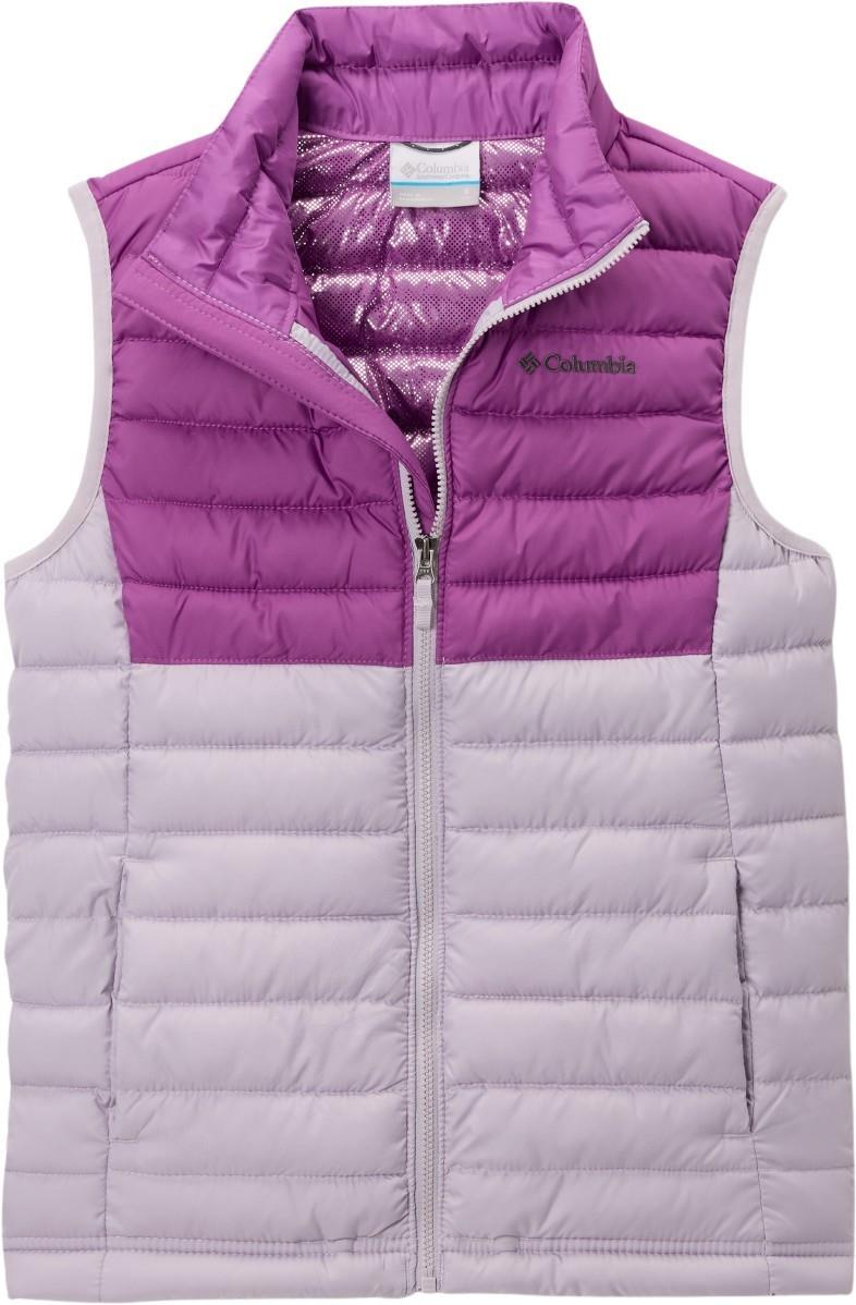 Powder Lite Vest - Youth - lavender pearl / razzle 1