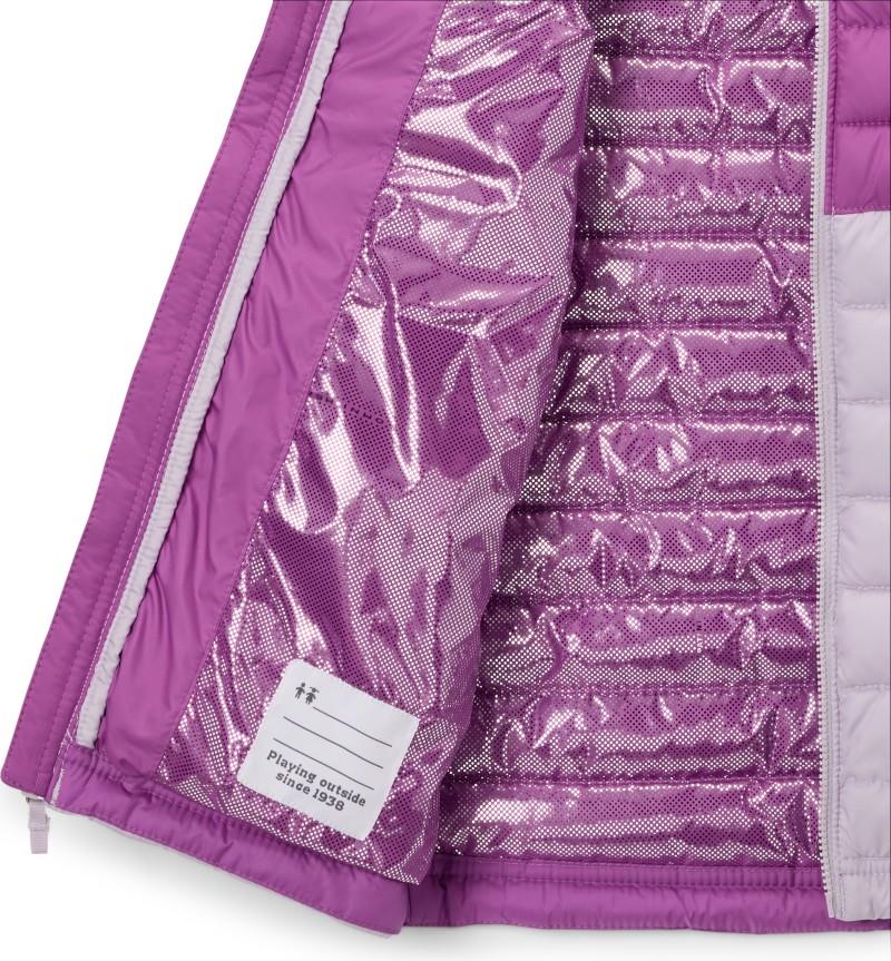 Powder Lite Vest - Youth - lavender pearl / razzle 1