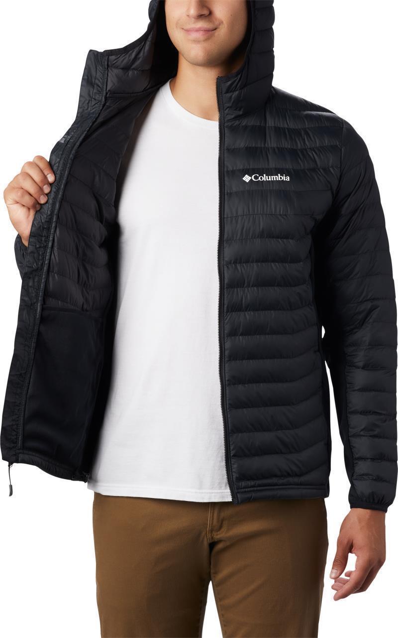 Powder Pass Hooded Jacket - Mens - Black 4