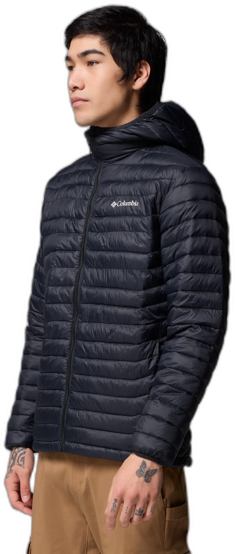 Powder Pass Hooded Jacket - Mens - black 1