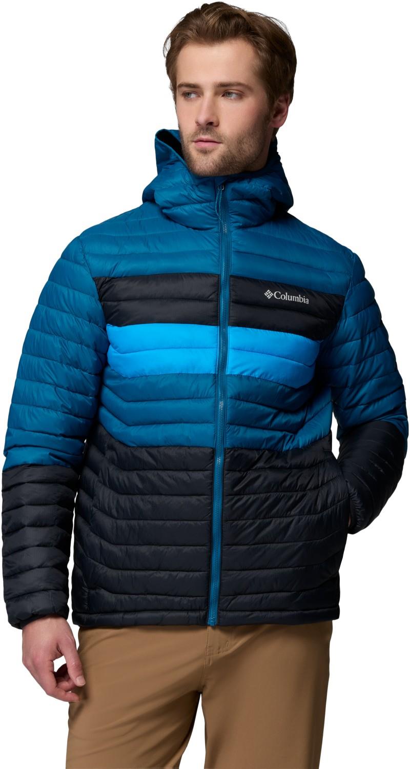 Powder Pass Hooded Jacket - Mens - black / phoenix blue / compass blue 1