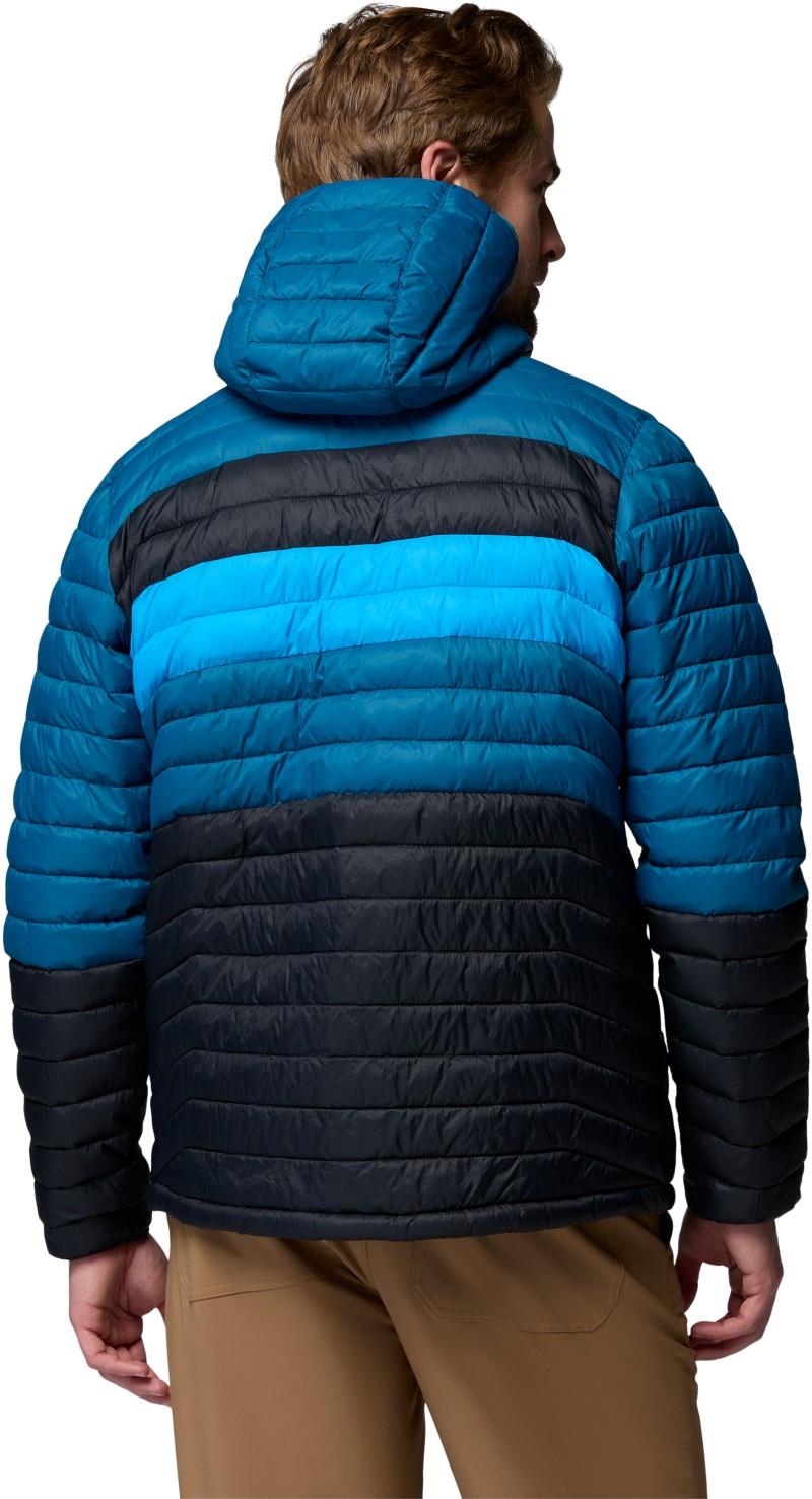 Powder Pass Hooded Jacket - Mens - black / phoenix blue / compass blue 1