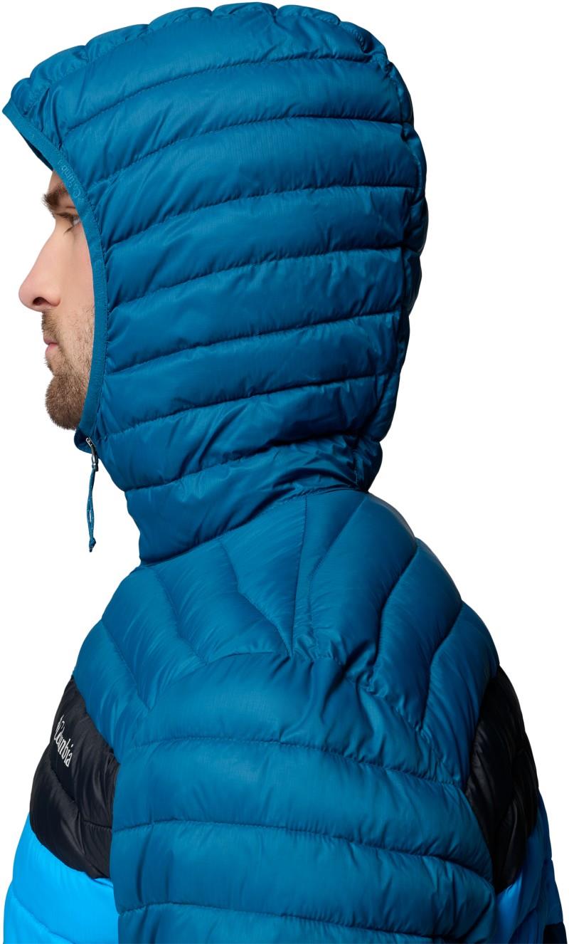 Powder Pass Hooded Jacket - Mens - black / phoenix blue / compass blue 1