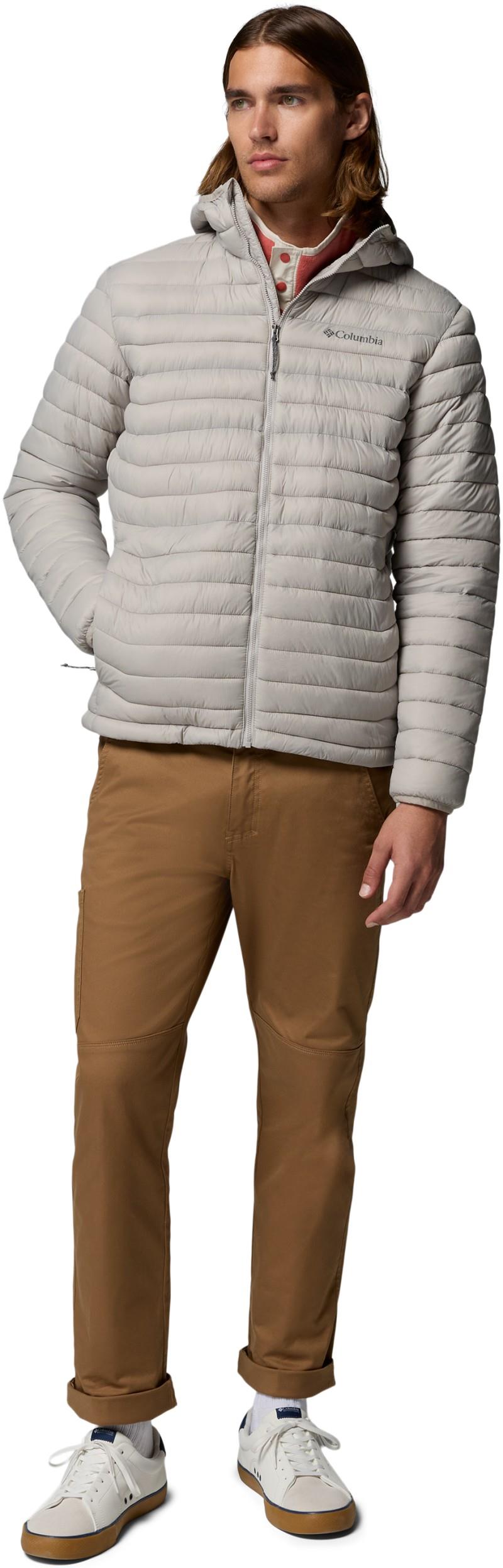Powder Pass Hooded Jacket - Mens - flint grey 1