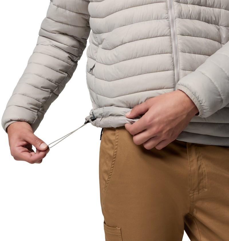 Powder Pass Hooded Jacket - Mens - flint grey 1