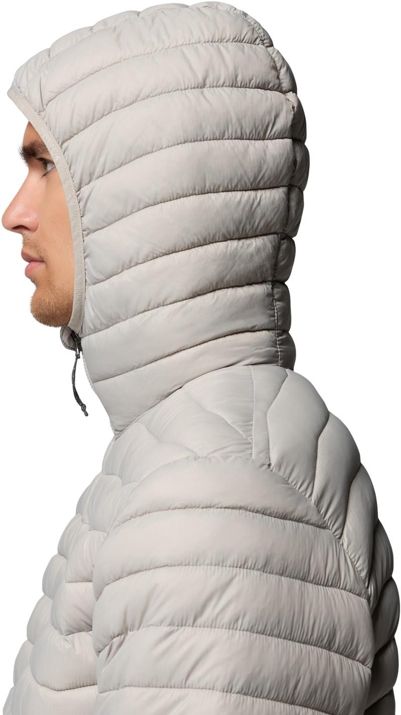 Powder Pass Hooded Jacket - Mens - flint grey 1