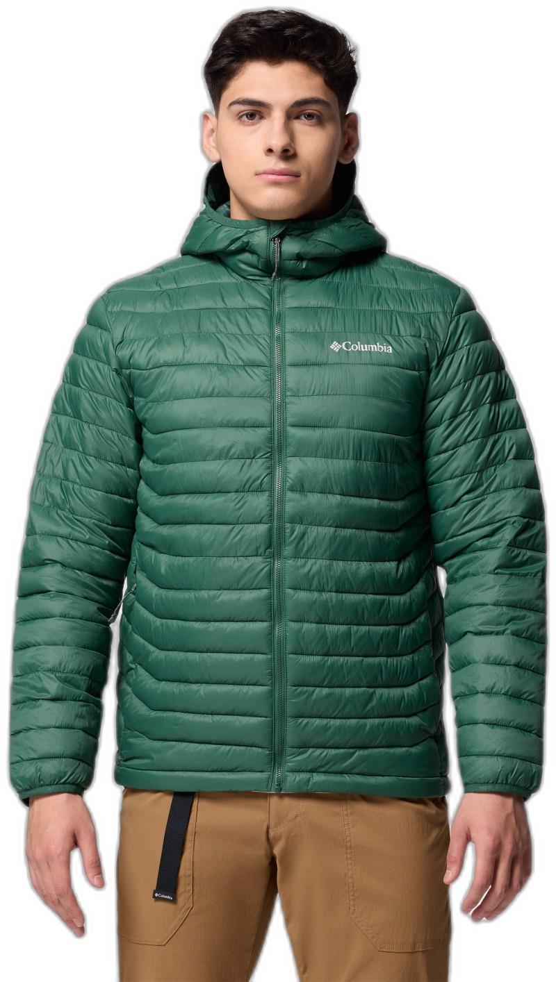 Powder Pass Hooded Jacket - Mens - rain forest 1