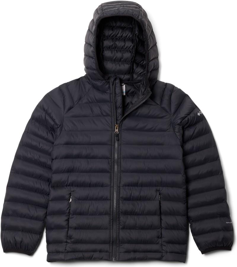 Powder Pass Hooded Jacket - Youth - black 1