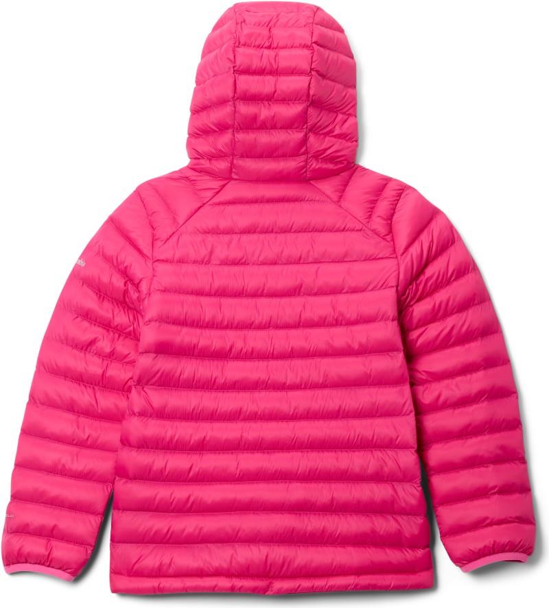 Powder Pass Hooded Jacket - Youth - guava pink 1