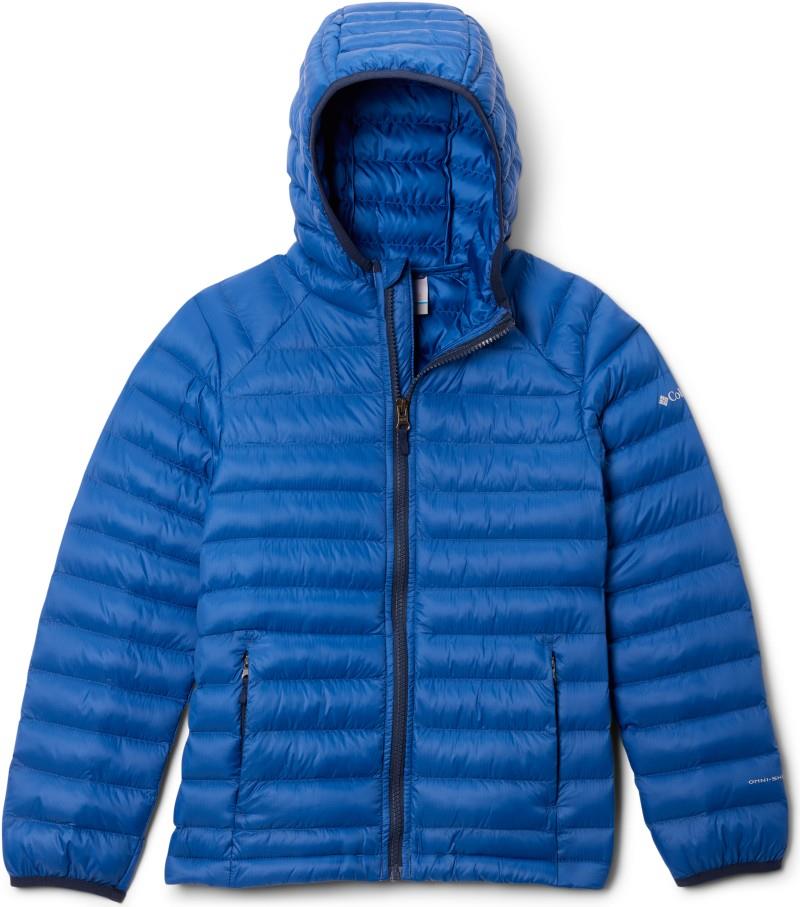 Powder Pass Hooded Jacket - Youth - mountain blue 1