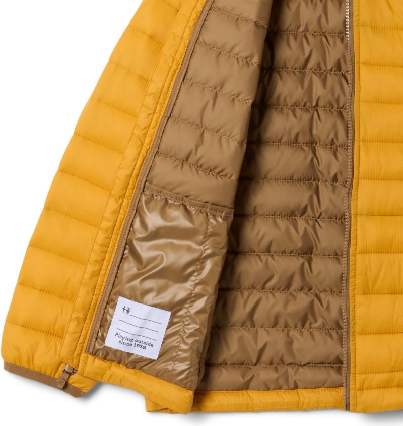 Powder Pass Hooded Jacket - Youth - squash 1