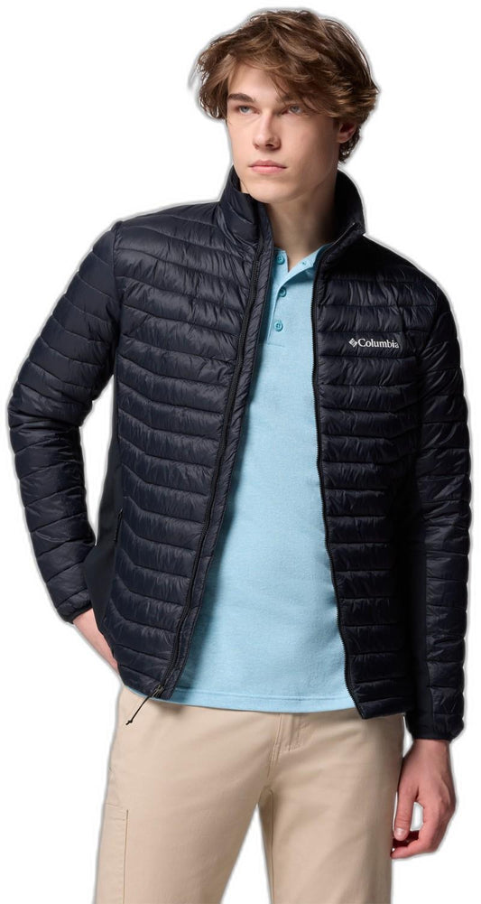 Powder Pass Hybrid Jacket - Mens - black 1