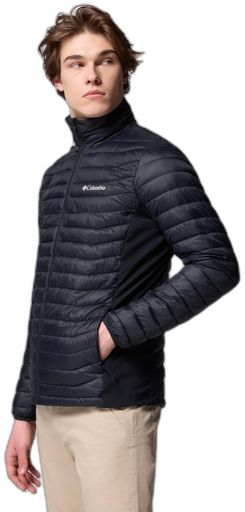 Powder Pass Hybrid Jacket - Mens - black 1