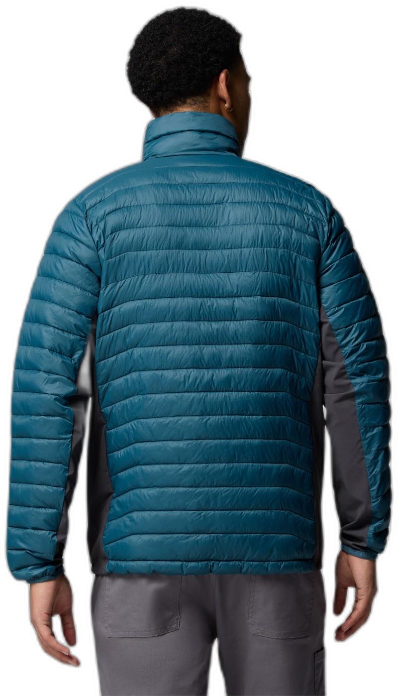 Powder Pass Hybrid Jacket - Mens - everblue / shark 1