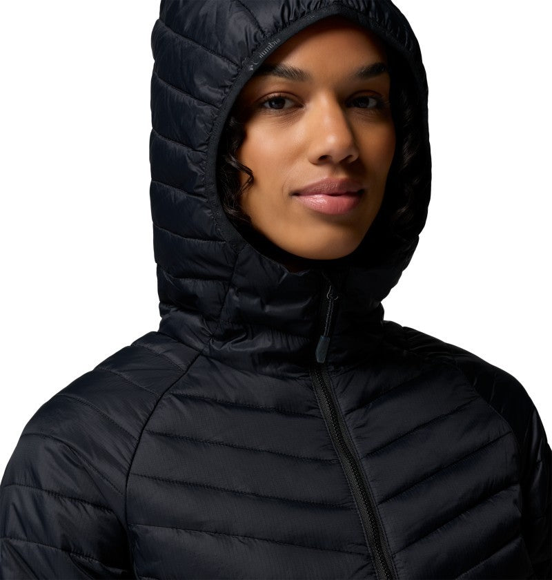 Powder Pass III Hybrid Hooded Jacket - Womens - black 1